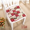 Vintage Lace Bread Pastoral Style Printing Flower Cotton Seat Cushion Sit Pad Mat Pillows - #15