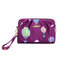 Women Nylon Waterproof Print Clutch Bag Handbag 5.5 Inches Phone Bag - 06