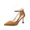Exclusive For Sandals, Female Fairy, New Fashion, Sexy High-heeled Sandals - Brown
