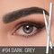 4 Farben Doppelköpfiger Augenbrauenstift mit automatischer Drehung Wasserdichter, wischfester Augenbrauenstift  - 04