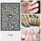 3D Stereo Colorful Waterproof Nail Art Stickers Rainbow Fried Egg Phototherapy Nail Decals - 1