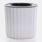 Automatic Water Absorption Creative Succulent Plant Hydroponic Potted Round Plastic Plastic Flower Pot - White