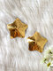 Women Sexy Five-Pointed Star Shaped Sequins Nipples - Gold