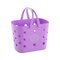 Multicolor Choices Handheld Bathroom Storage Basket Bath Organization Supplies - Purple