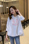 White Shirt Female Season Loose Seven-point Sleeves Foreign Shirt Doll Collar Fashion Wild Shirt Doll Shirt - YQWL1011 white