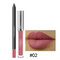 VERONNI Matte Lip Gloss Lipliner Pencils Set Moisturizer Makeup Liquid Lipstick Lips Liner Kits - 02