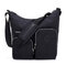 Women Nylon Leisure Waterproof Shoulder Bag Travel Mummy bag - Black