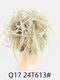 41 Colors Chicken Tail Hair Ring Messy Fluffy Rubber Band Curly Hair Bag Wig - 19