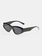 महिला रेट्रो फैशन आउटडोर UV सुरक्षा बिल्ली आई फ्रेम धूप का चश्मा - #01