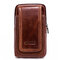 Genuine Leather Waist Bag Vintage Multi-functional Phone Bag Crossbody Bag For Men - #3