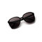 Candy Color Glasses Women Fashion Nightclub Men's Box Color Sunglasses - Bright black ash