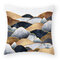 Modern Abstract Landscape Moon Linen Cushion Cover Home Sofa Throw Pillowcases Home Decor - #4
