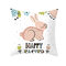 Easter Pillowcase Rabbit Egg Print Cushion Cover - 18