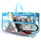 EVA Transparent Environmental Protection Cosmetic Bags Toiletry Bags - Blue
