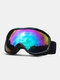 Lunettes de ski unisexes à double couche et grand champ de vision sphériques professionnelles anti-buée à double lentille - #02