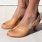 Plus Size Women Peep Toe High Heels Sandals - Yellow