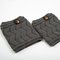 Woolen Knit Knee Socks Double Thick W-shaped Socks - Grey