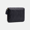 Women Genuine Leather Multi-card Slots Money Clip ID Package Wallet Purse Coin Purse - Black1