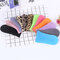 Random Color Two-layer Half-pad Crystal Clear Insole Silicone Honeycomb Increased Insole - As Picture