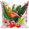 Capa de almofada de aquarela Flamingo em tecido para casa Capa de almofada de modelo Travesseiro de quarto de modelo - #03