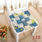 Vintage Lace Bread Pastoral Style Printing Flower Cotton Seat Cushion Sit Pad Mat Pillows - #14
