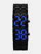 Binary LED Display Couple Watch Waterproof Digital Chain Bracelet Watches - #04