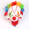Halloween Clown Mask Color Explosion Head Big Mouth Long Tongue Joker Mask Horror Scary Masquerade  - 1