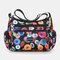 Women Floral Large Capacity Waterproof Casual Crossbody Bag Shoulder Bag - #07