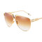 Men Women Vogue HD Polarized Metal Sunglasses UV400 Vogue Travel Riding Driving Sunglasses - #3