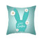 Easter Pillowcase Rabbit Egg Print Cushion Cover - 10