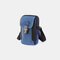 Men Waterproof 6.5 Inch Phone Holder Tactical Outdoor Phone Bag Waist Belt Bag Crossbody Bag - Blue 1