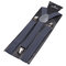 Men Women Fashion Clip-on Suspenders Elastic Y-Shape Adjustable Braces - Gray