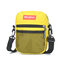 Women Nylon Outdoor Crossbody Bag Solid Leisure Shoulder Bag - Yellow