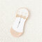Lace Cotton Ankle Socks Summer Mesh Invisible Socks Comfortable Boat Socks - Nude