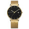Calendar Casual Style Men Wristwatch Full Steel Luminous Display Quartz Watch - 04