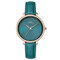 Simple Design Ladies Wrist Watch Business Style Leather Band Quartz Watch - 1