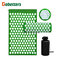 Acupressure Mat and Neck Pillow Set Relieves Stress and Sciatic Pain for Optimal Health and Wellness with Handle Box for Storage and Travel - Green2