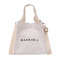 Season Fashion Casual Canvas Bag Female New Simple Slung Shoulder Bag Wild Portable Pouch - White