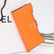 Women Bow-Knot PU Multi-card Holders Wallet Card Bag Elegant Clutches - Orange