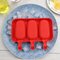Silicone DIY Ice Cream Mold Popsicle Mold Ice Cream Tray Ice Pops Mold With Dustproof Cover - #3