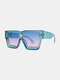 Men Casual Fashion Outdoor UV Protection One Piece Diamond Accessories Square Sunglasses - #10