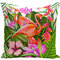 Capa de almofada de aquarela Flamingo em tecido para casa Capa de almofada de modelo Travesseiro de quarto de modelo - #01