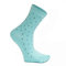A Box of Socks Women Cotton Breathable Wave Socks Casual Warm Middle Tube Socks Floor Socks - Blue