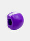 1Pc Muscle Training Ball Silicone Chewing Ball Muscle Shaping Jaw Training Device - Purple