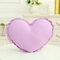 Creative Star Coeur Forme Coussin Coton Tissu Canapé-Lit Voiture Bureau Coussin Décor À La Maison - Coeur violet