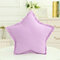 Creative Star Corazón Forma Cojín de tela de algodón Sofá cama Coche Cojín de oficina Decoración del hogar - Estrella violeta