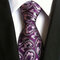 Men Business Jacquard Lattice Tie Working Formal Suit Tie - 3