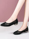Zapatos planos cómodos sin cordones con decoración dorada de malla transpirable para mujer - Negro