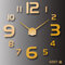 クリエイティブ人格シンプルなファッション壁時計3dアクリルミラー壁ステッカー時計リビングルームDiy壁時計 - ＃23