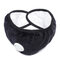 Unisex 2 In 1 Warm Face Mask Earmuffs Ear Protection Windproof Anti-smog For Cycling In Winter - Black